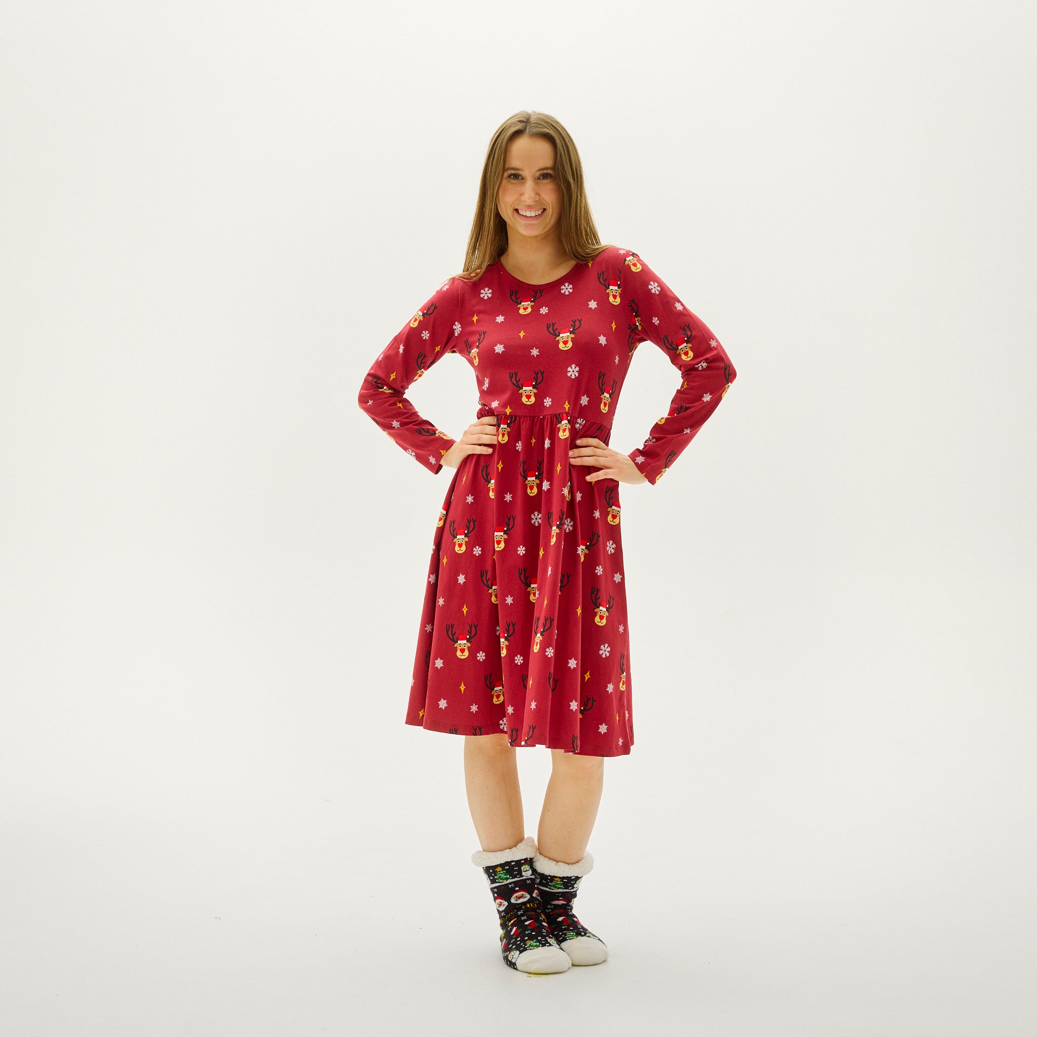 Rudolph's Christmas Dress - Dame.